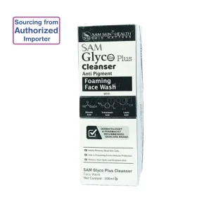 Sam Glyco Plus Cleanser Anti Pigment Foaming Facewash 200ml
