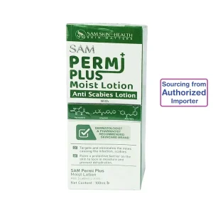 Sam Permi Plus Moist Anti Scabies Lotion 100ml